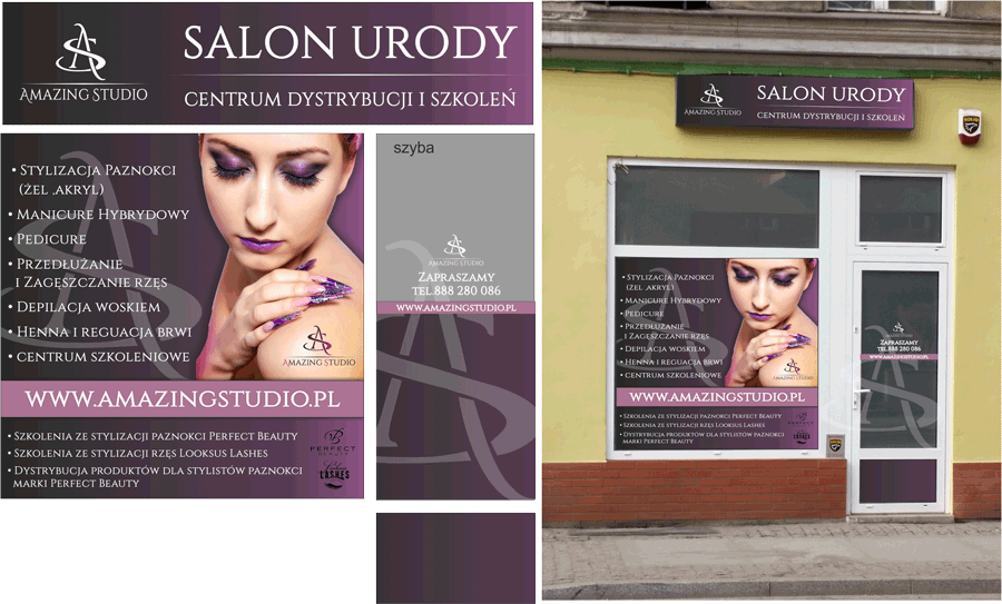 Oklejanie witryn Wroclaw