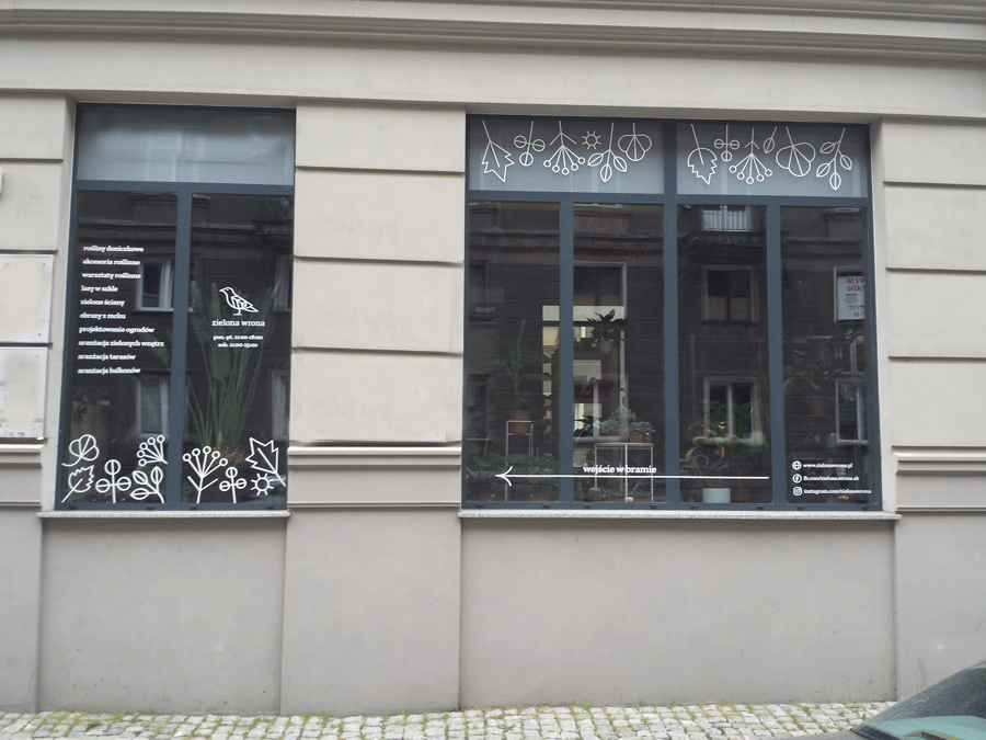 oklejanie witryn Wroclaw